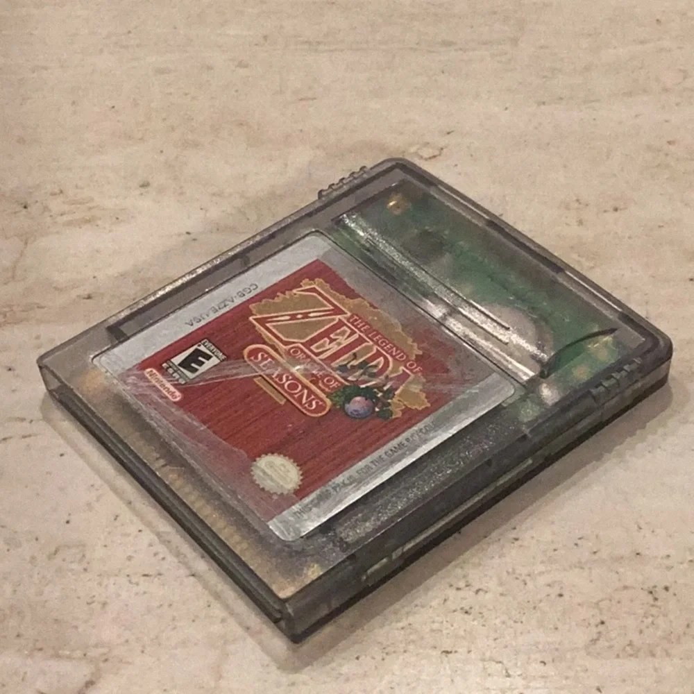 The Legend Of Zelda Oracle Of Seasons Gameboy Color Game Nintendo Game Boy